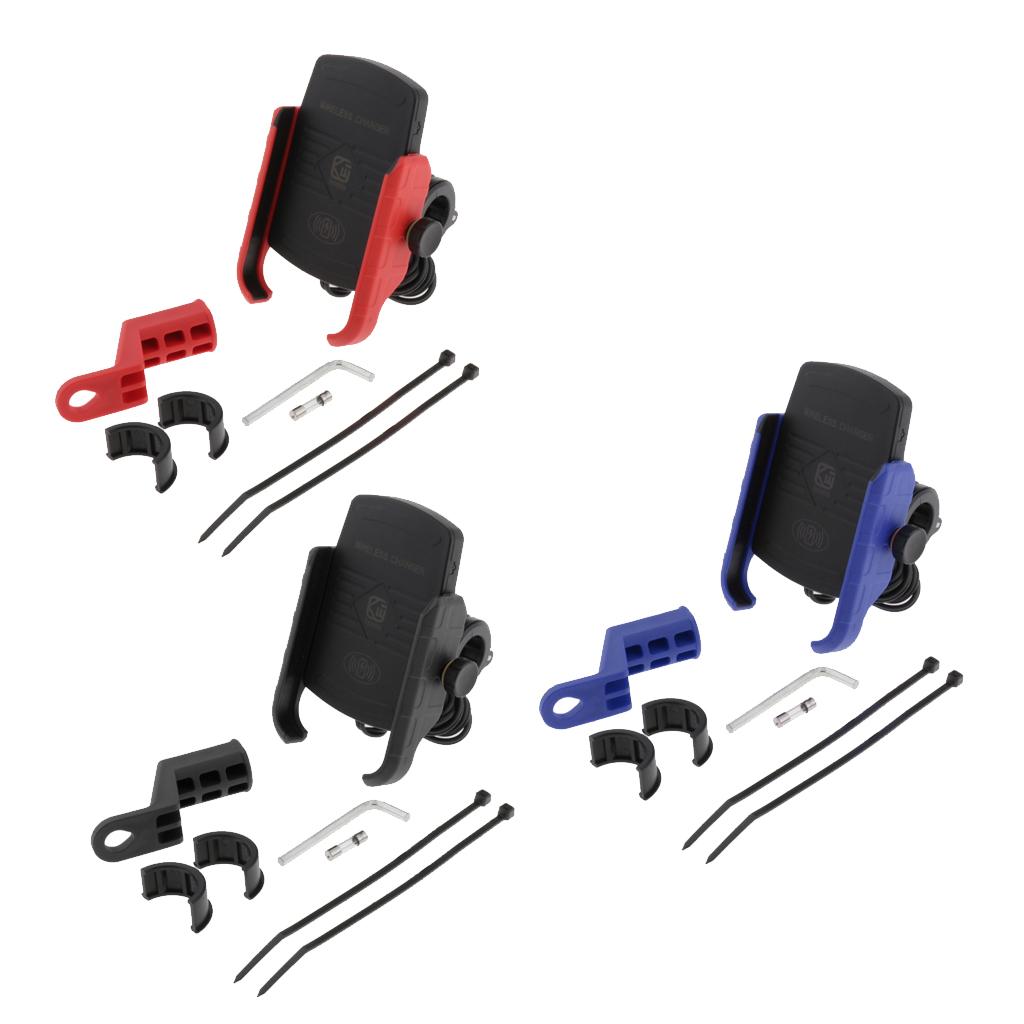Motorcycle Holder Scooter Stand Mount Bracket For Mobile Phone GPS MP4