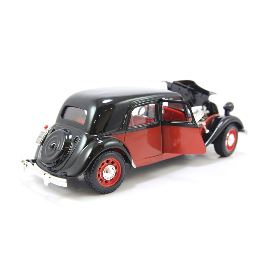 Mô Hình Xe Citroen TA 15CV TA 1938 Black/Red 1:24 Bburago - MH18-22017