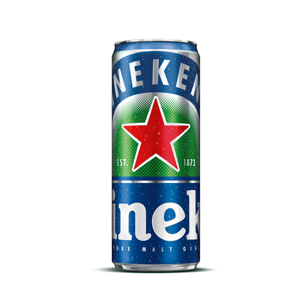 Thùng 24 Lon Thức Uống Đại Mạch Heineken 0.0 330ml