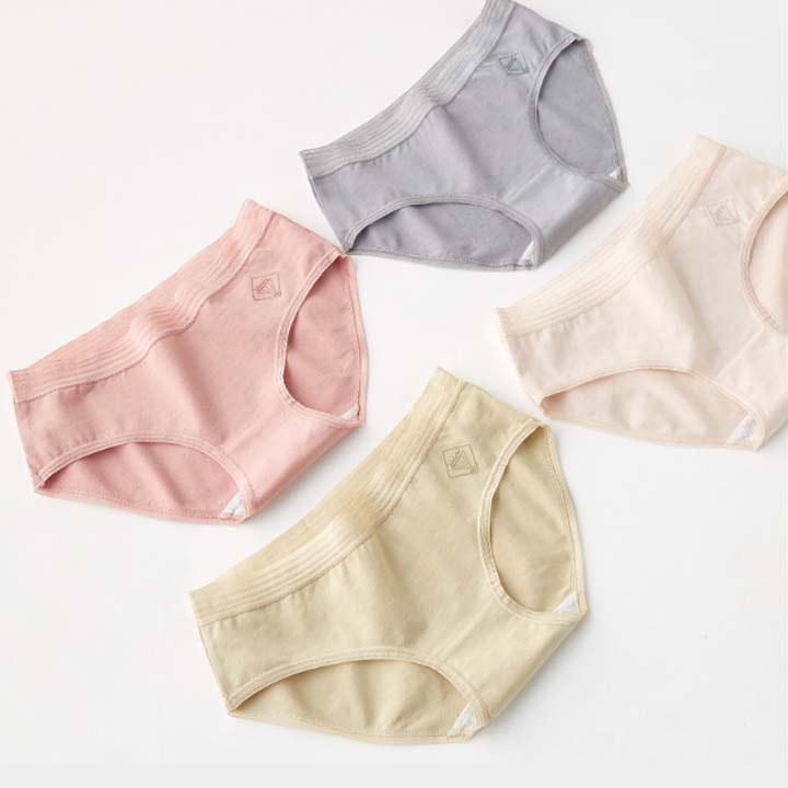 Combo 5 Chiếc Quần Lót Nữ Cotton Xuất Nhật