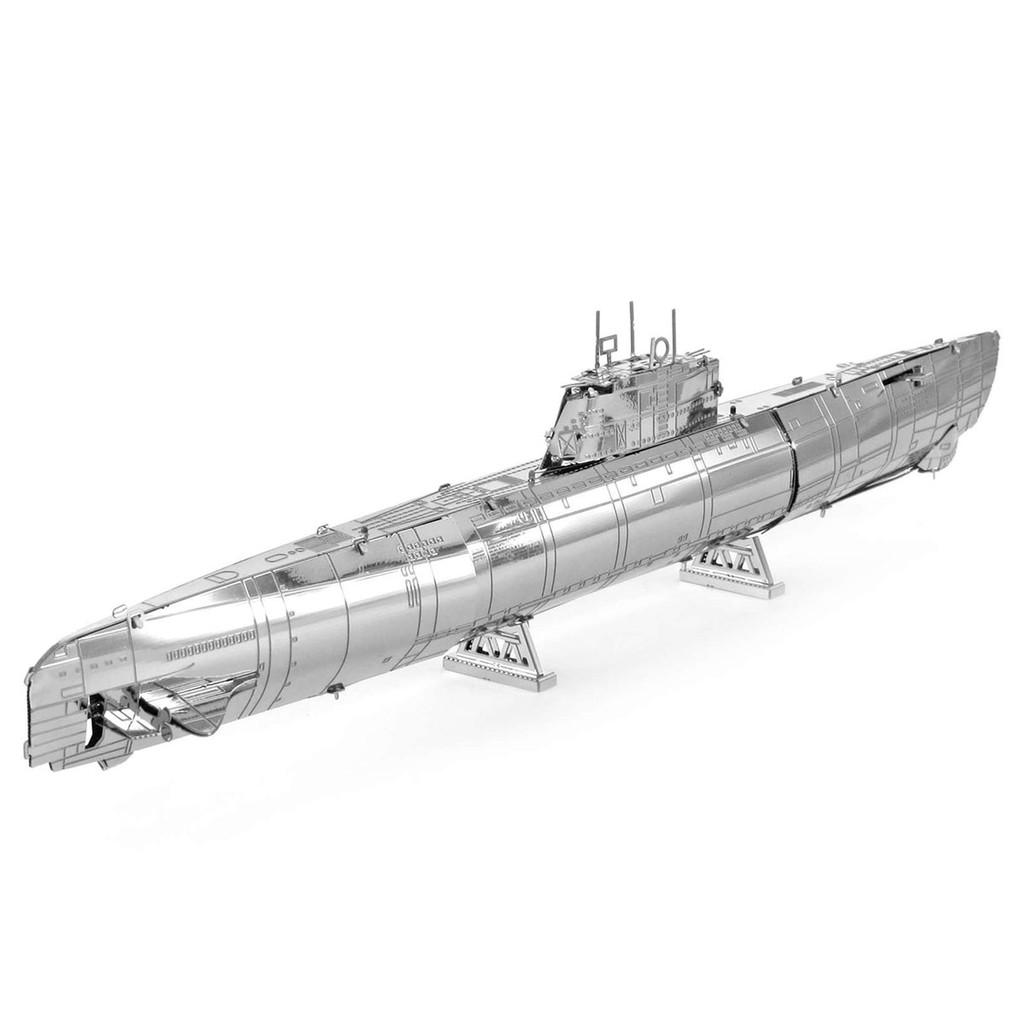 Mô Hình Lắp Ráp 3d Tàu Ngầm U-boat Type XXI
