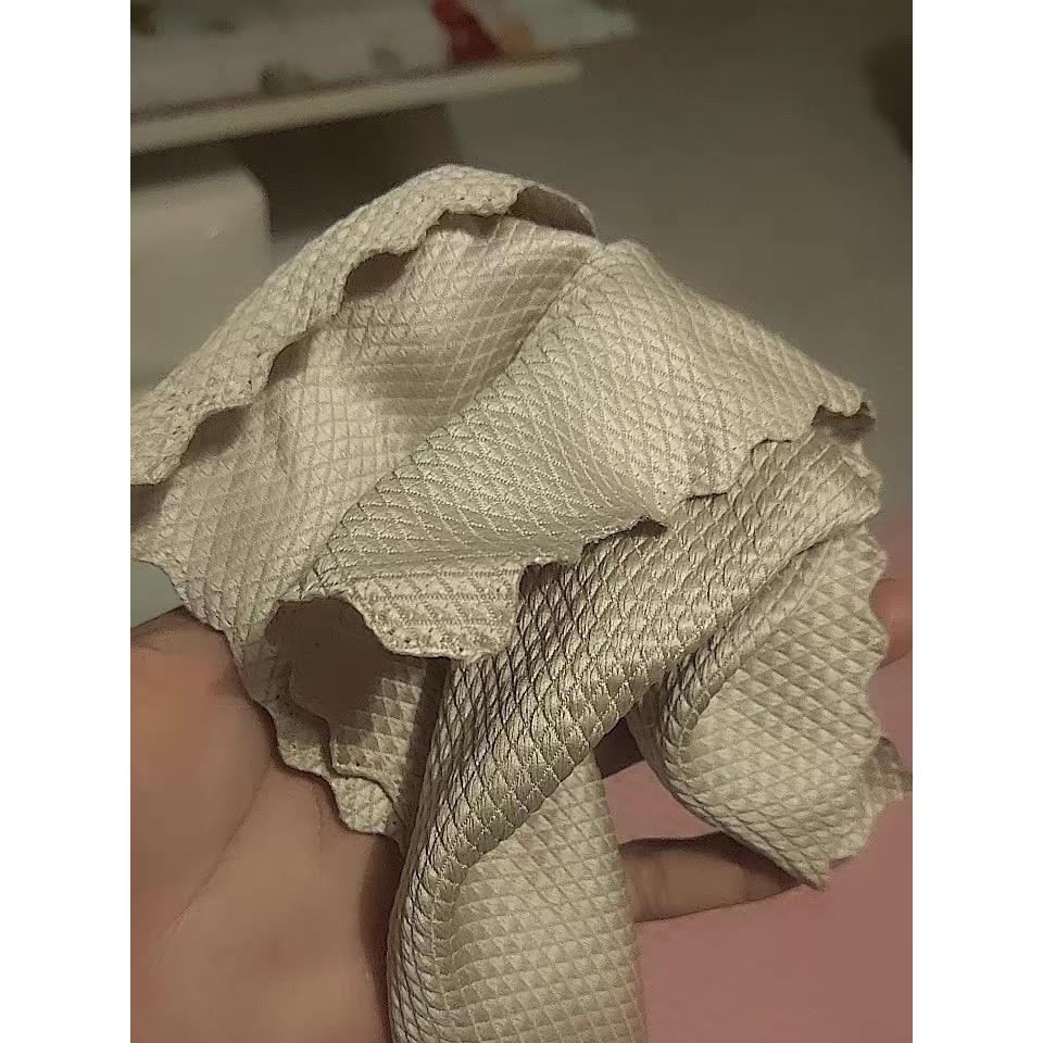 Khăn lau bếp lau kính khăn lau bát đĩa đa năng set 3 chiếc