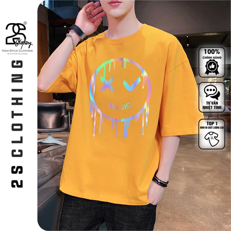 Áo Phông Nam 2s Clothing Áo Thun Nam Form Rộng Cotton Oversize Basic Street Style Giá Rẻ In Hình Cực Ngầu TV106