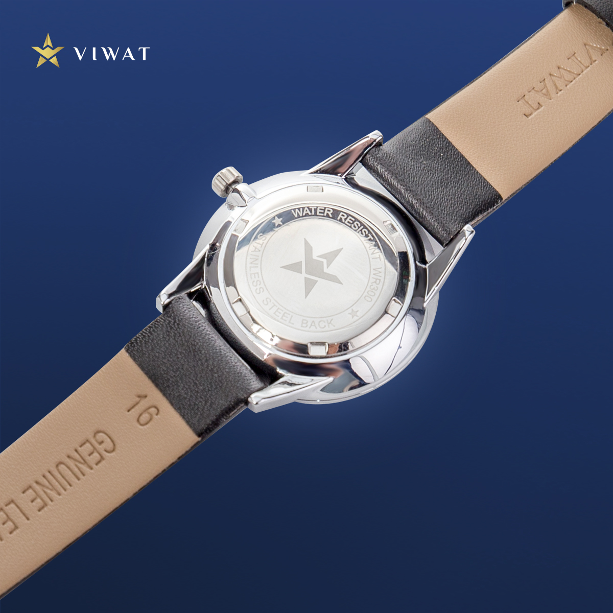 Đồng hồ nam dây Nato Viwat Sài Gòn VW-111S Xám đen