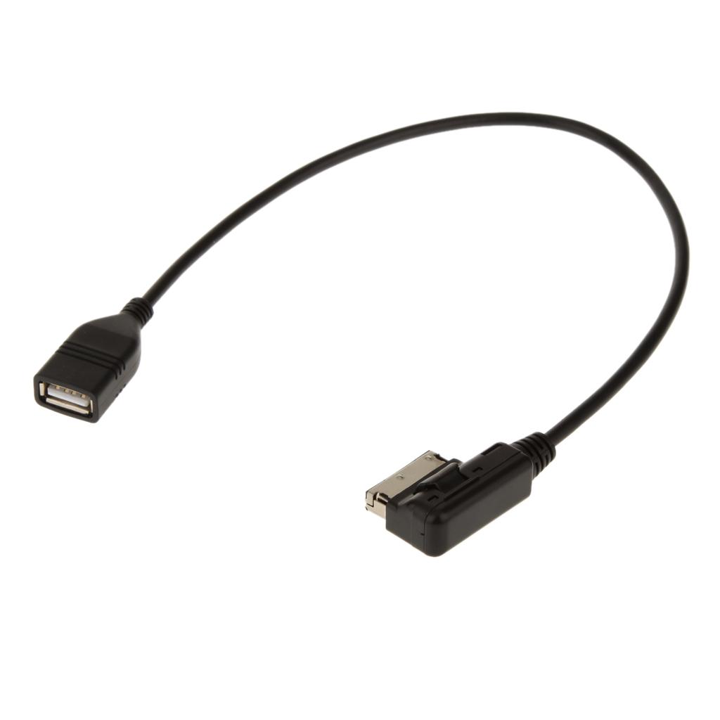 USB Interface AMI MMI Audio AUX MP3 Adapter Cable For Audi Q5 Q8 Q7 A4L A6L