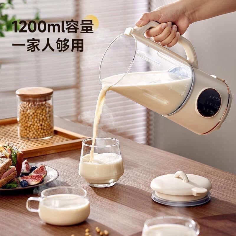 Máy Làm Sữa Hạt ZENGON 1.2L Cối Thủy Tinh dễ quan sát, Xay Các Loại Hạt Siêu Nhuyễn Mịn, 6 Chế Độ Nấu Dễ Vệ Sinh Vân Phương Shop - Hàng Chính Hãng