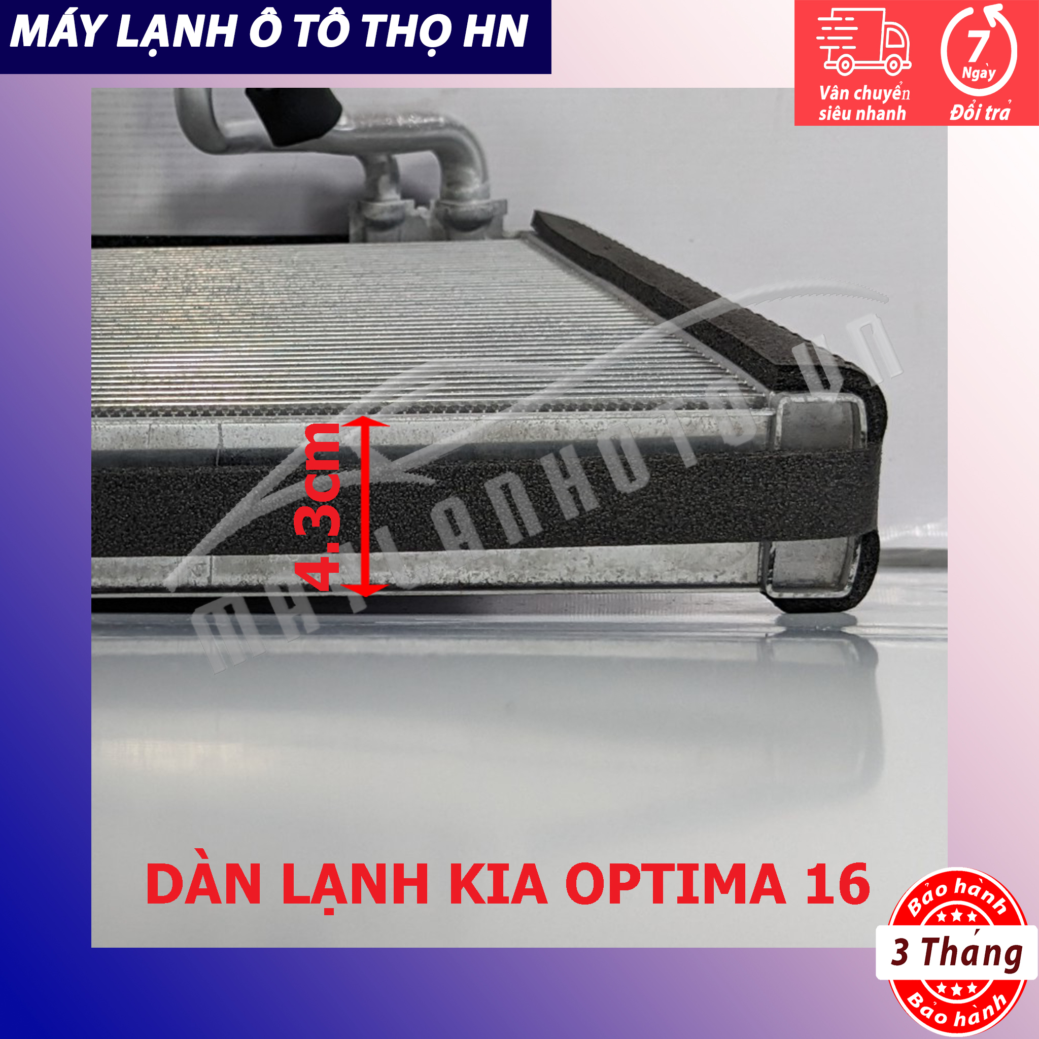 Dàn lạnh Kia Optima 2015 2016 2017 hàng xịn Hàn Quốc 15 16 17