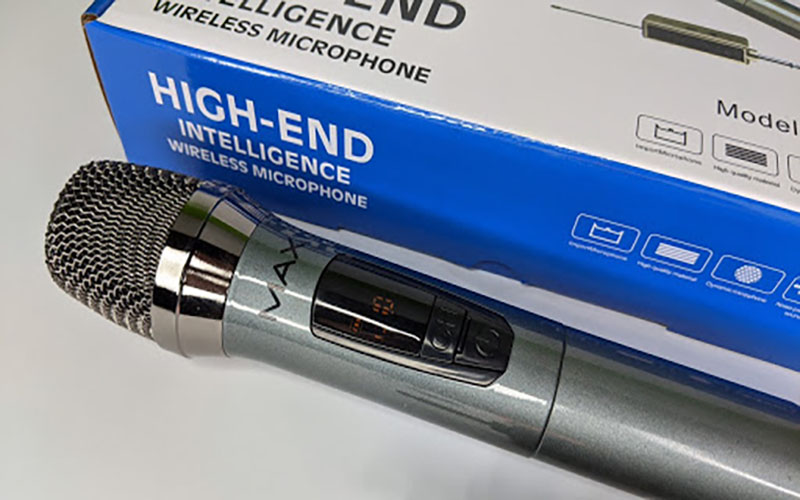 Micro không dây đa năng Max 39, Max 19 - Màn hình LCD hiển thị tần số - phù hợp cho mọi thiết bị - Hàng chính hãng - 1 Mic
