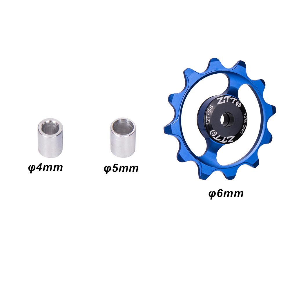 Líp sau xe đạp 12 răng bằng hợp kim nhôm + gốm sứ Thích hợp cho hầu hết các ứng dụng đạp xe