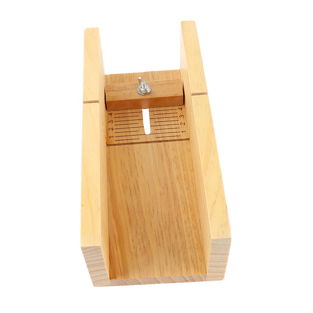 Precision Wooden Soap Loaf Mold Mould Cutter Box Trimming Making DIY Case