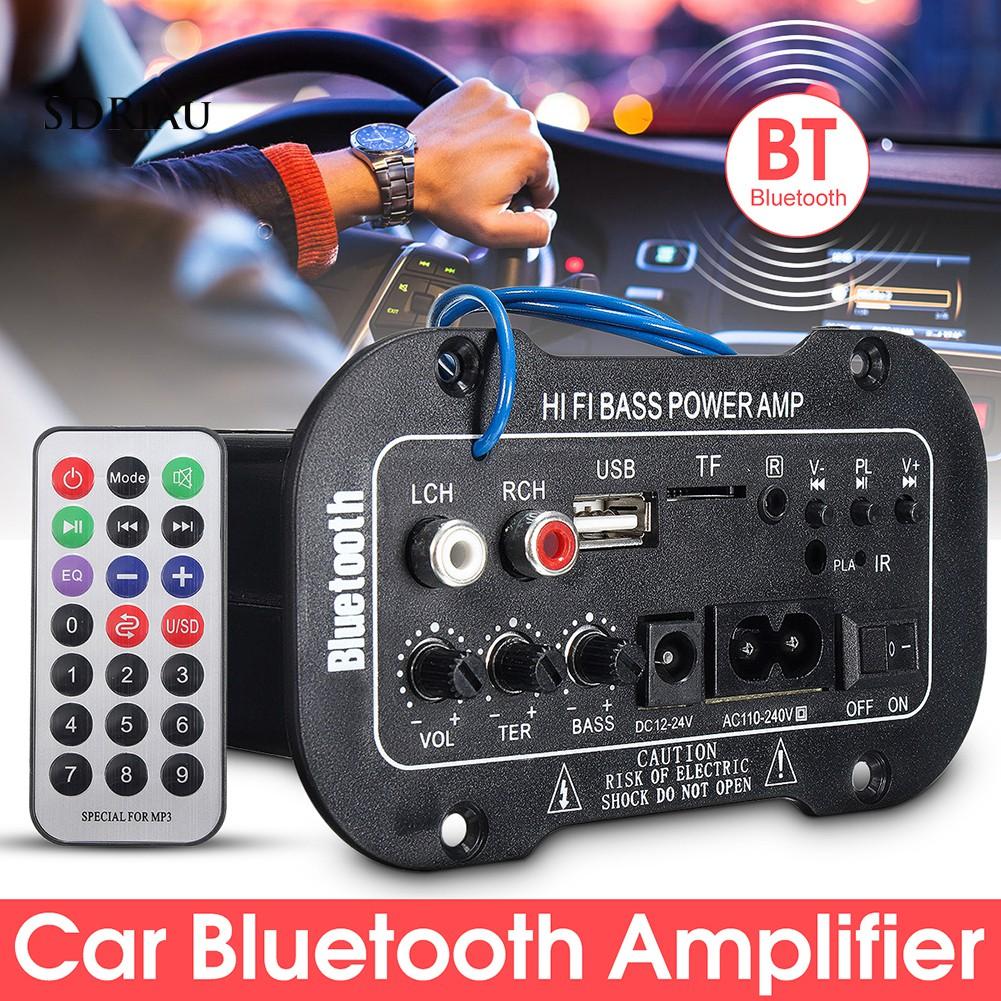 Bộ Khuếch Đại Âm Thanh Hifi Kết Nối Bluetooth Cho Xe Hơi
