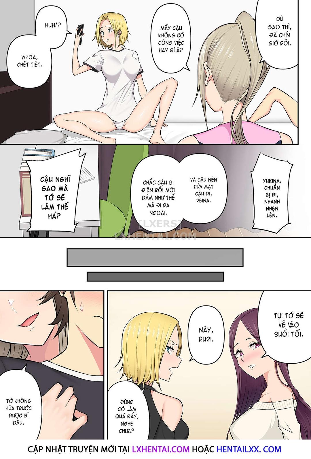 imaizumi đưa cả bầy gyaru về nhà mình chapter 3 13