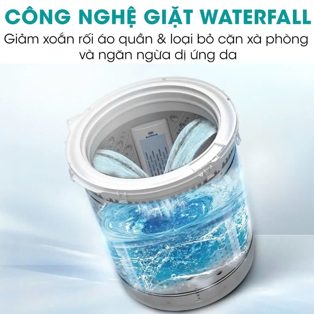 Máy Giặt Hisense Inverter 10.5kg WT5J1013DT Tiết Kiệm Điện, Động Cơ Êm Ái, Bảo Hành Chính Hãng 3 Năm - Hàng Chính Hãng