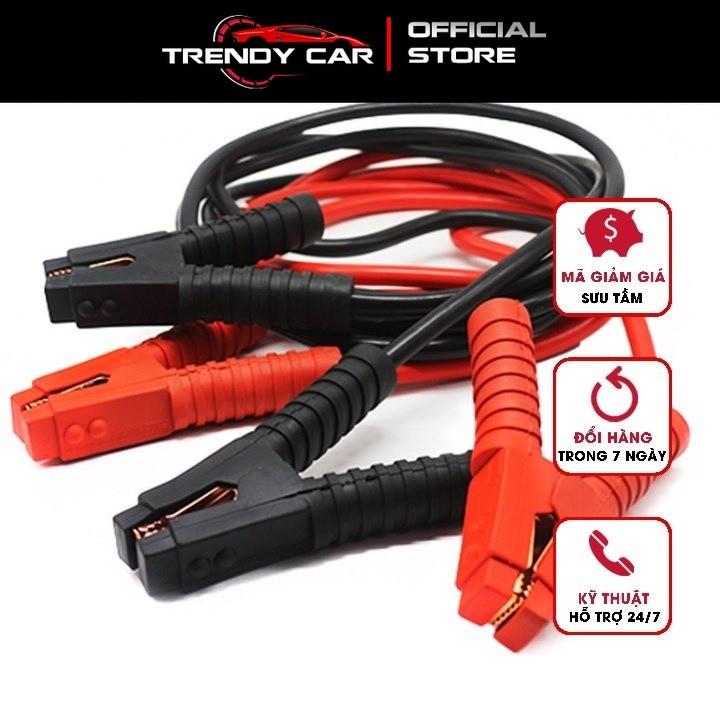 3.6m Bộ dây câu bình ắc quy lõi đồng 2000A (Đen Đỏ) ️FLASH SALE️ Cửa hàng nội thất ô tô Trendy Car