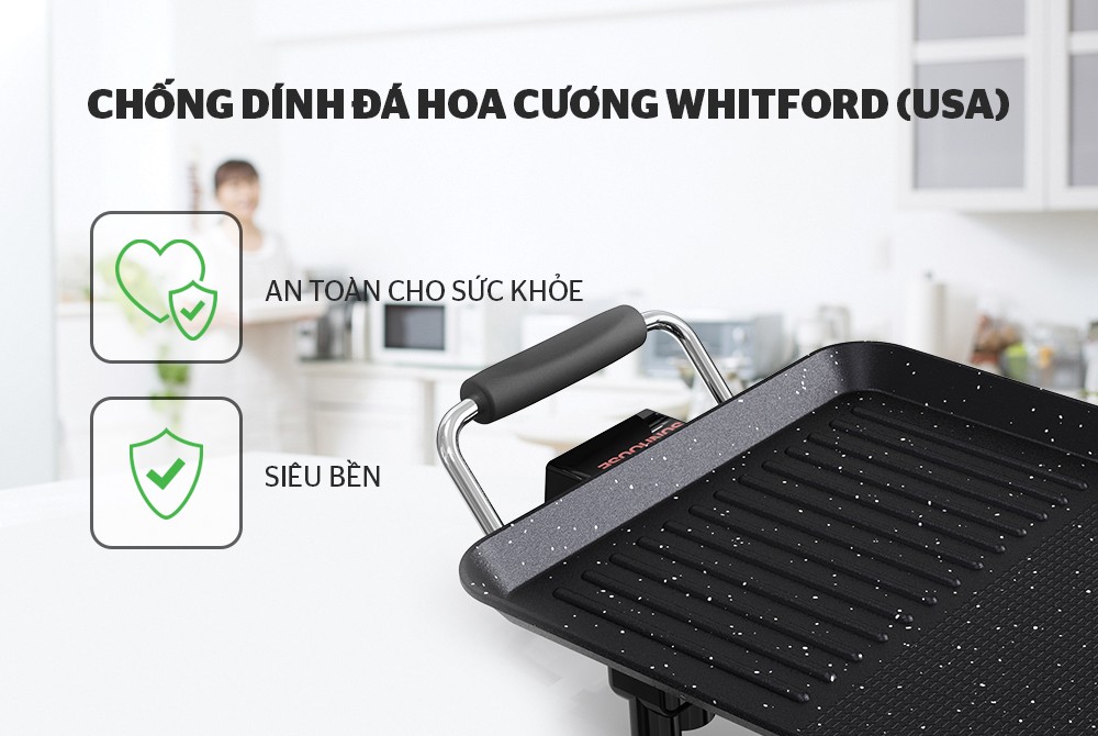 Bếp nướng điện Sunhouse SHD4600- Hàng chính hãng