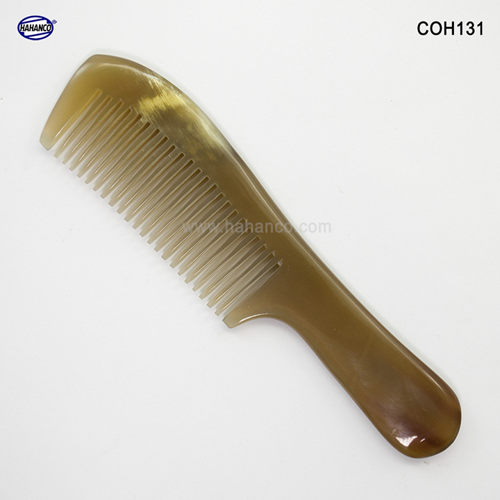 Lược sừng xuất Nhật (Size: S - 14cm) COH131 - Mẫu tiêu chuẩn - Chăm sóc tóc