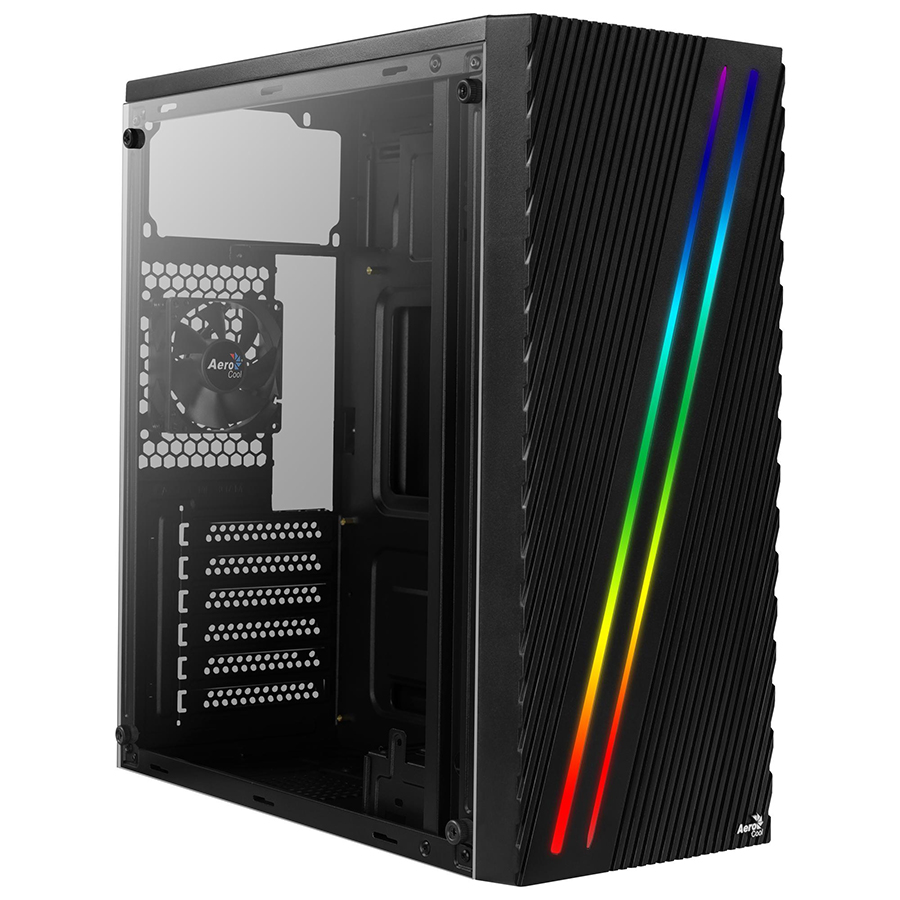 Vỏ Case Máy Tính Aerocool Streak Led RGB - Hàng Chính Hãng