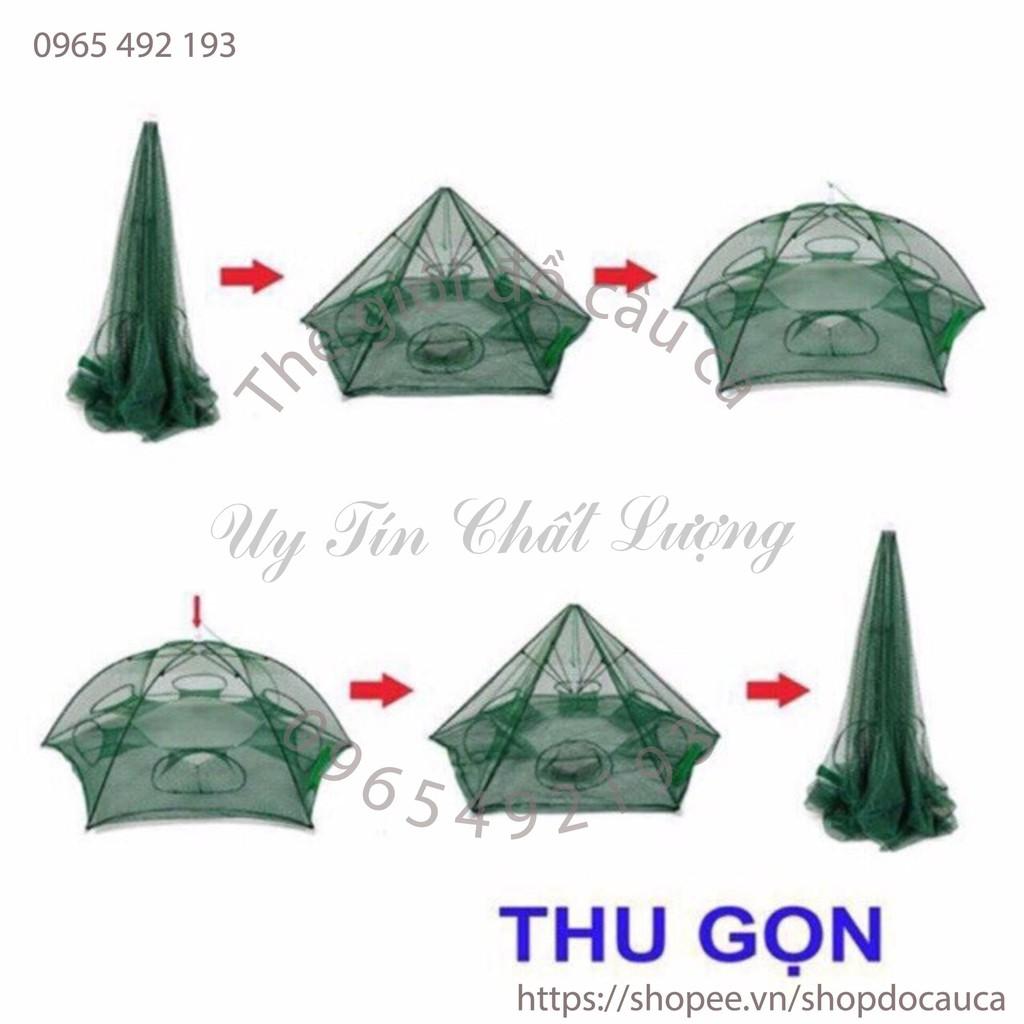 LỒNG Ô BÁT QUÁI ĐÁNH BẮT CÁ 8 CỬA