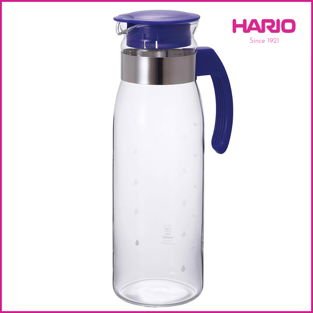 Bình thủy tinh đựng nước Hario 1.4L (không hộp)