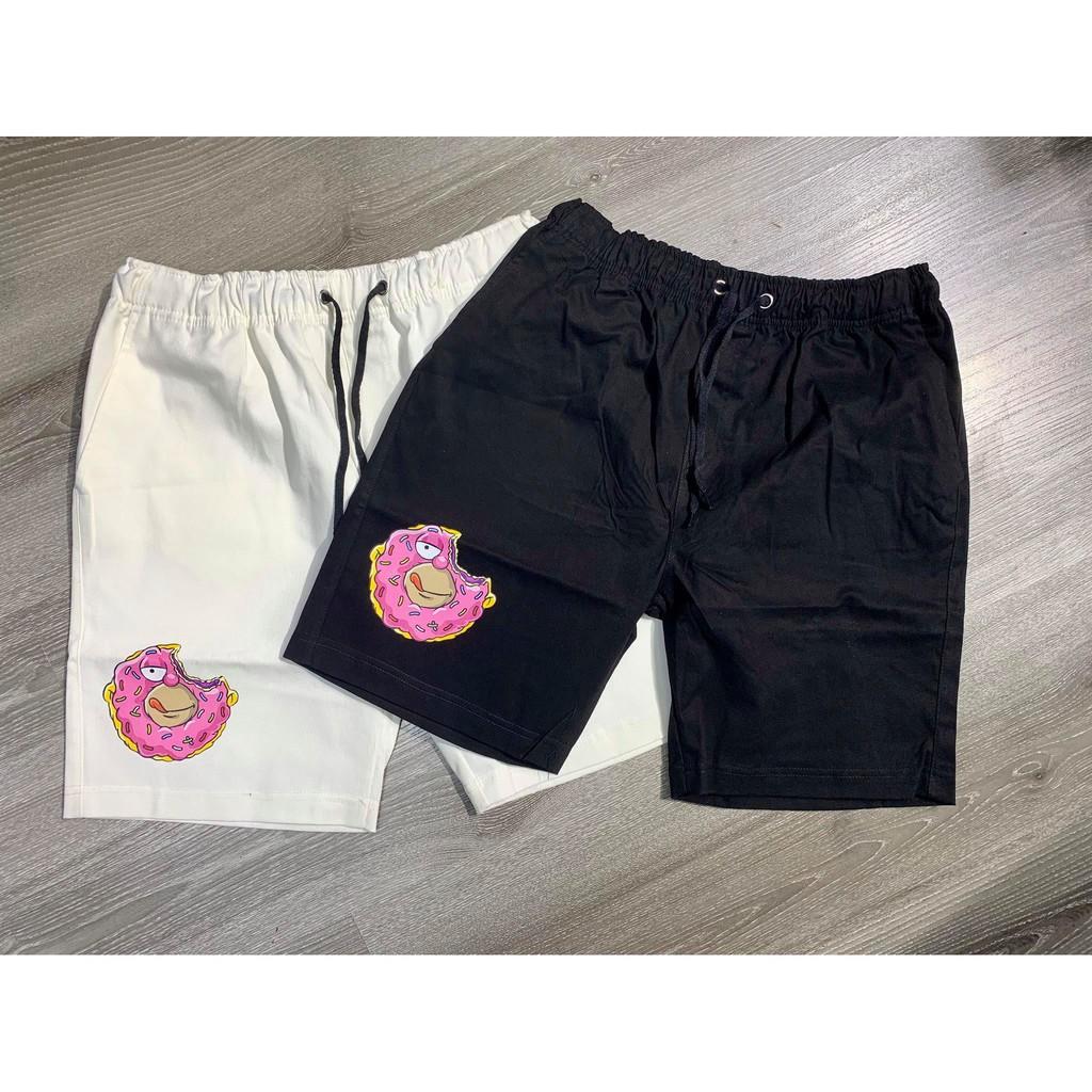 Quần short kaki nam nữ Donut SGES Unisex cá tính cực chất