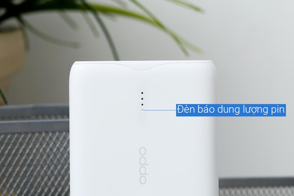 Pin sạc dự phòng Polymer 10.000 mAh Type C PD QC3.0 OPPO PBT02 - Hàng chính hãng