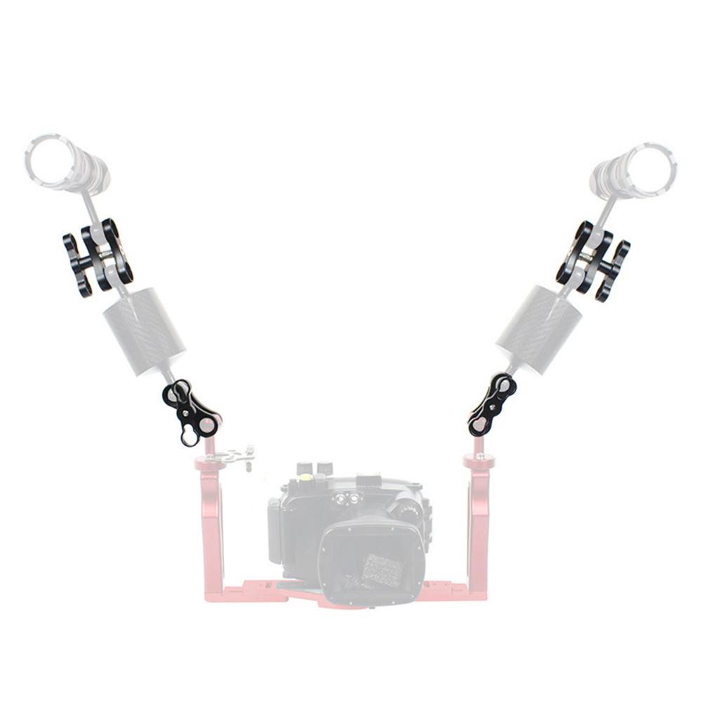 Khay lặn có bình dưỡng khí cho Chụp ảnh,Gắn máy ảnh Kẹp bóng 1 inch Hợp kim nhôm dùng cho ánh sáng dưới nước