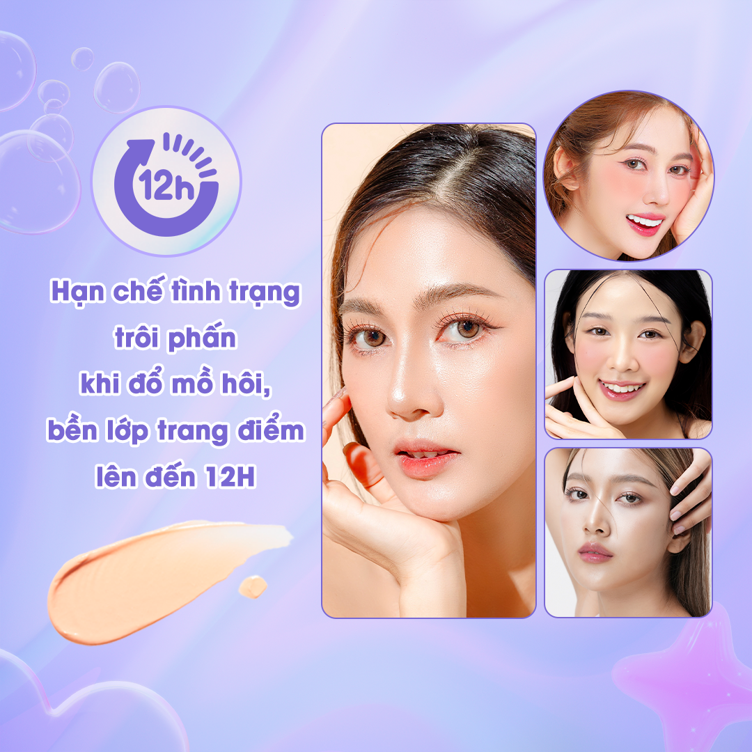 Kem Lót myKella Trang Điểm Kiềm Dầu, Mịn Da 30ml