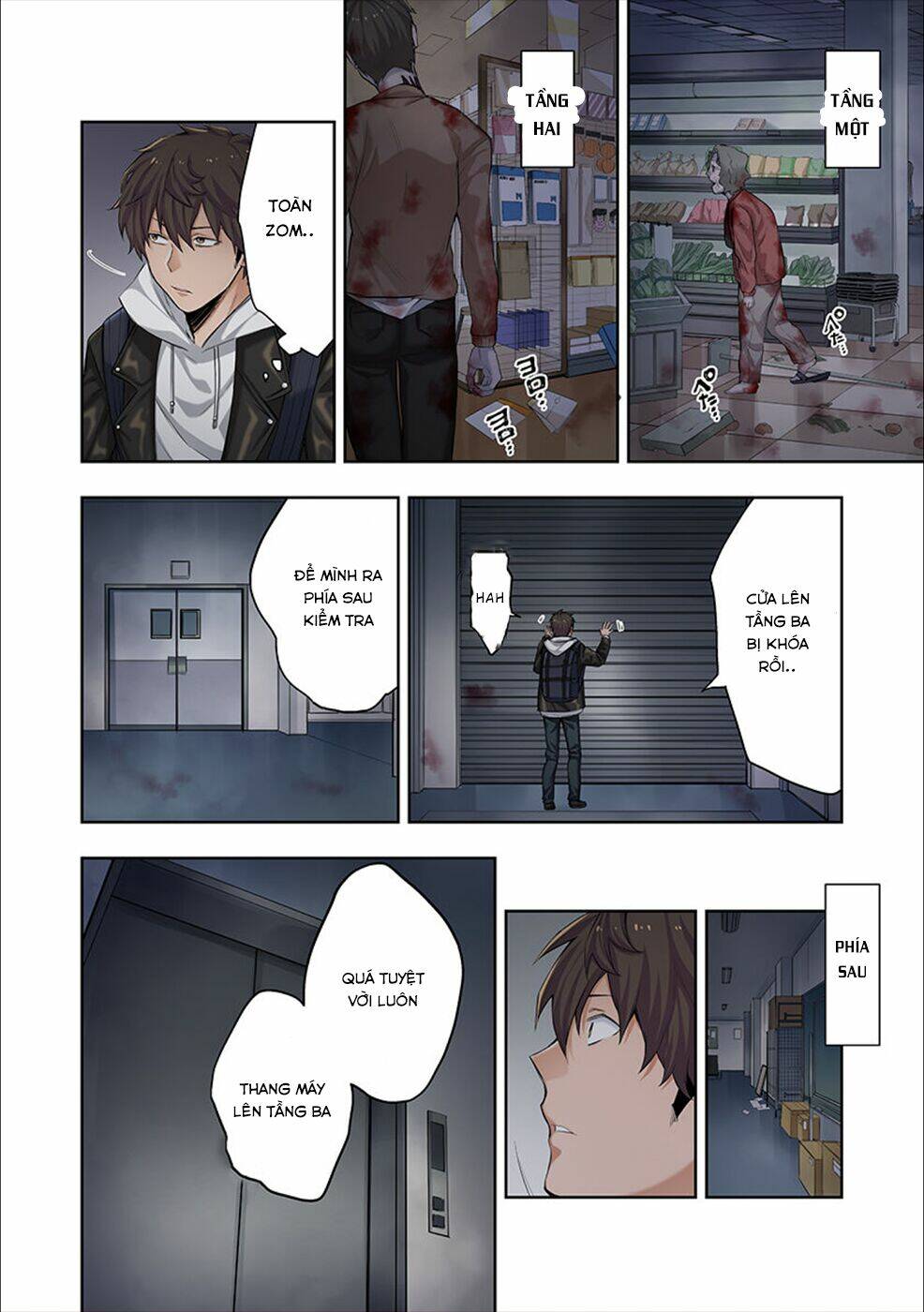 chỉ có tôi không bị zombie tấn công chapter 1 30