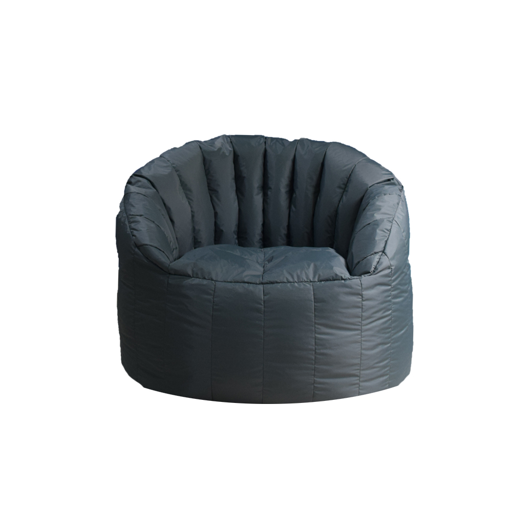 Ghế Lười Hạt Xốp Perlero Beanbag Chất Liệu Vải Dù Màu Xám