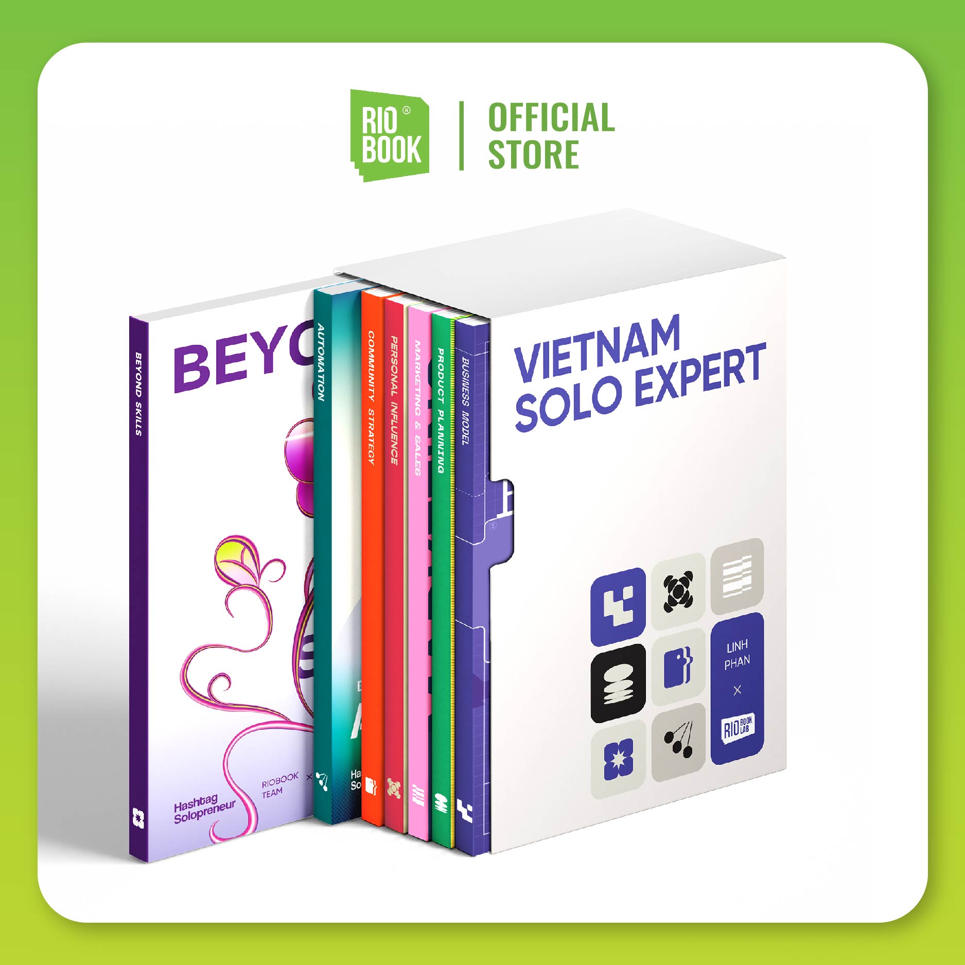 Bộ sách Vietnam Solo Expert - 7 Công cụ giúp bạn làm chủ sự nghiệp kinh doanh chuyên môn độc lập