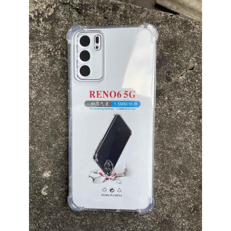 Ốp lưng dẻo chống sốc cho Oppo Reno 6 5G bảo vệ camera, khoét mắt camera