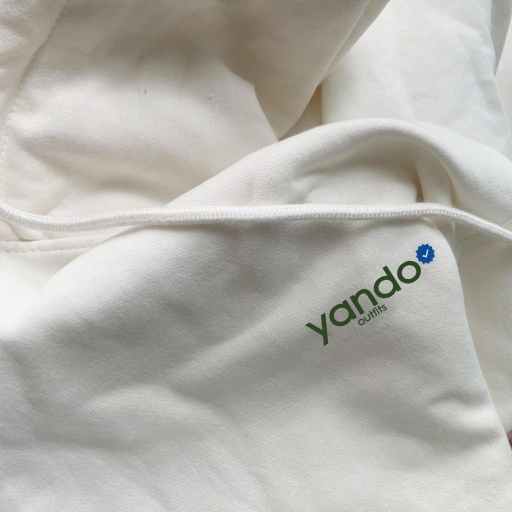 Áo Hoodie Form Rộng YANDO OUTFITS P012 Thun Cotton French Terry 350GSM Local Brand