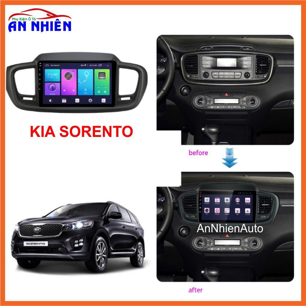 Màn Hình 10 inch Cho Xe SORENTO (2015-2020) - Màn Hình DVD Android Tặng Kèm Mặt Dưỡng Giắc Zin Cho KIA Sorento