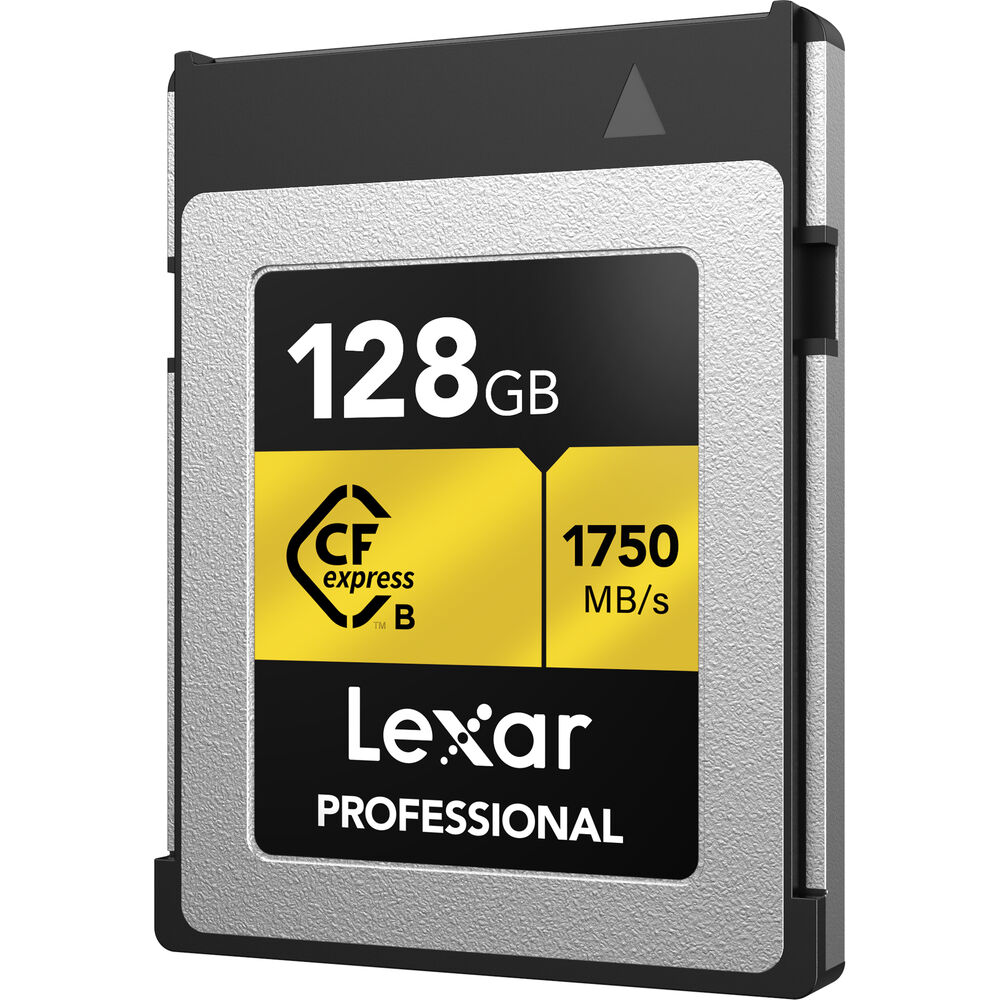 Thẻ nhớ CFexpress Lexar Professional 128GB Type B GOLD Series - Hàng chính hãng