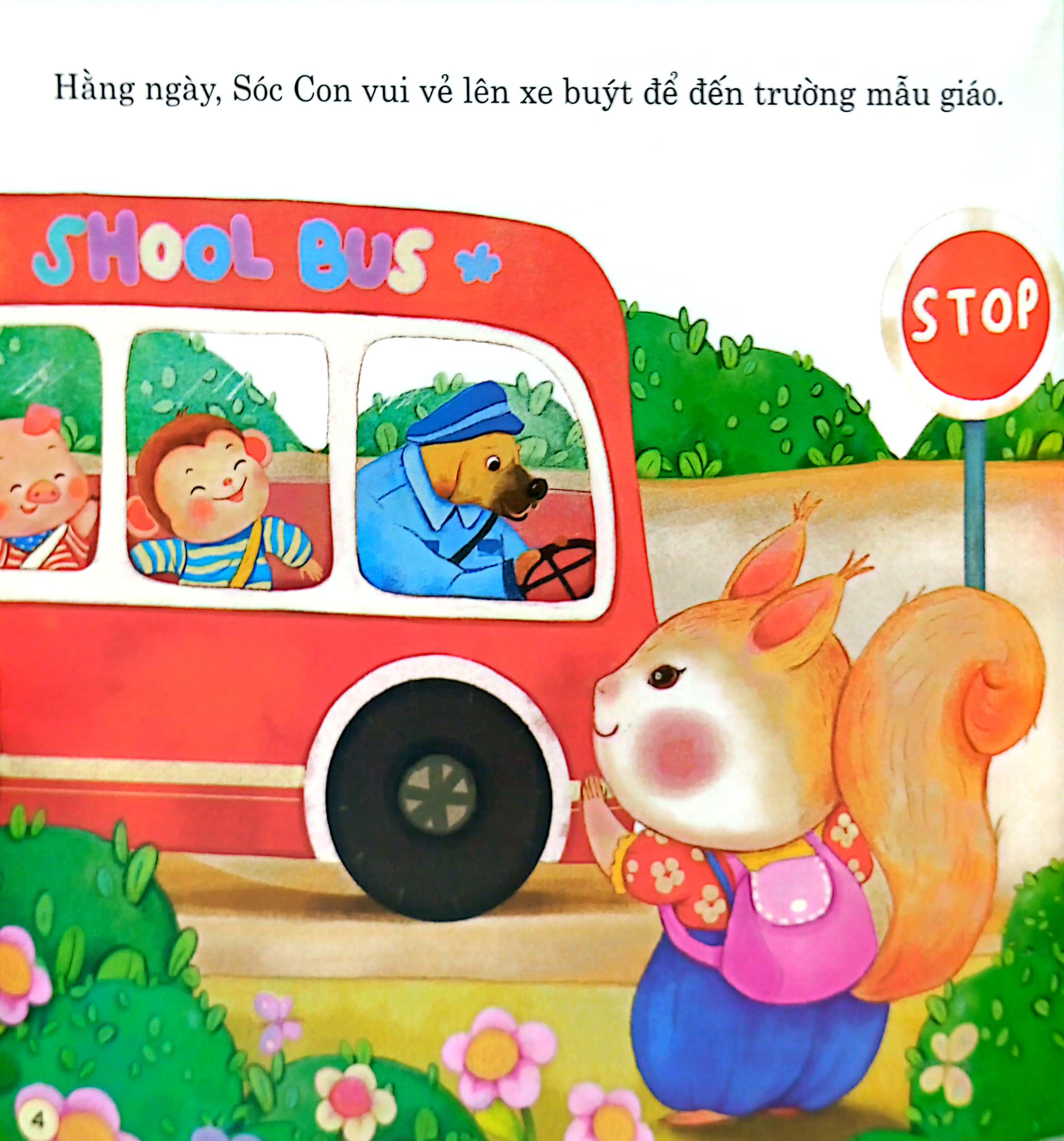 Sách - Bộ Sách Bồi Dưỡng Nhân Cách Và Tâm Hồn Trẻ - Sóc Con Hiếu Thảo (Dành Cho Trẻ Từ 0-3 Tuổi)