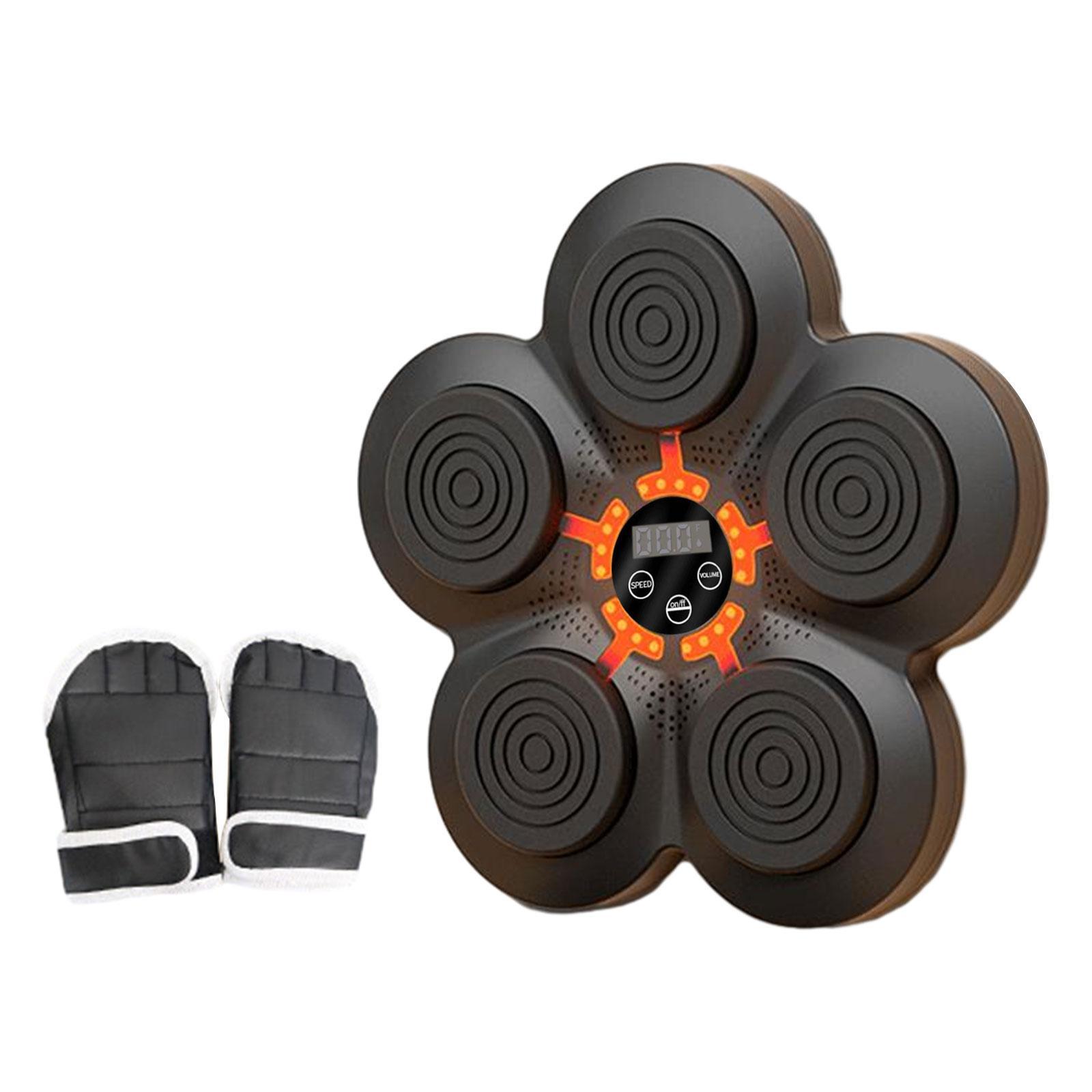 Music Boxing Machine Rhythm Wall Target Easy to Install Reaction Target Home Portable Boxing Trainer Music Boxing Wall Target