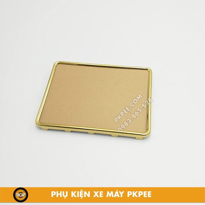 Khung Viền Ốp Biển Số Inox Gắn Dream, Wave, Sirius, Exciter,...