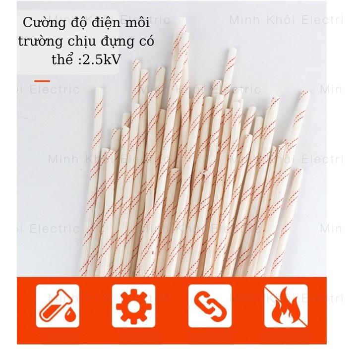 Gen cách điện sợi thuỷ tinh, gen chịu nhiệt amiang thuỷ tinh đủ kích thước