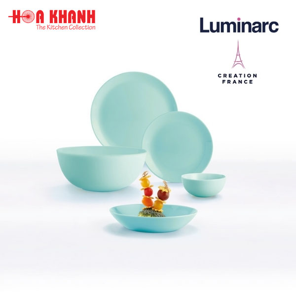 Tô Thủy Tinh Luminarc Diwali Light Turquoise 21cm - 1 cái - P2615