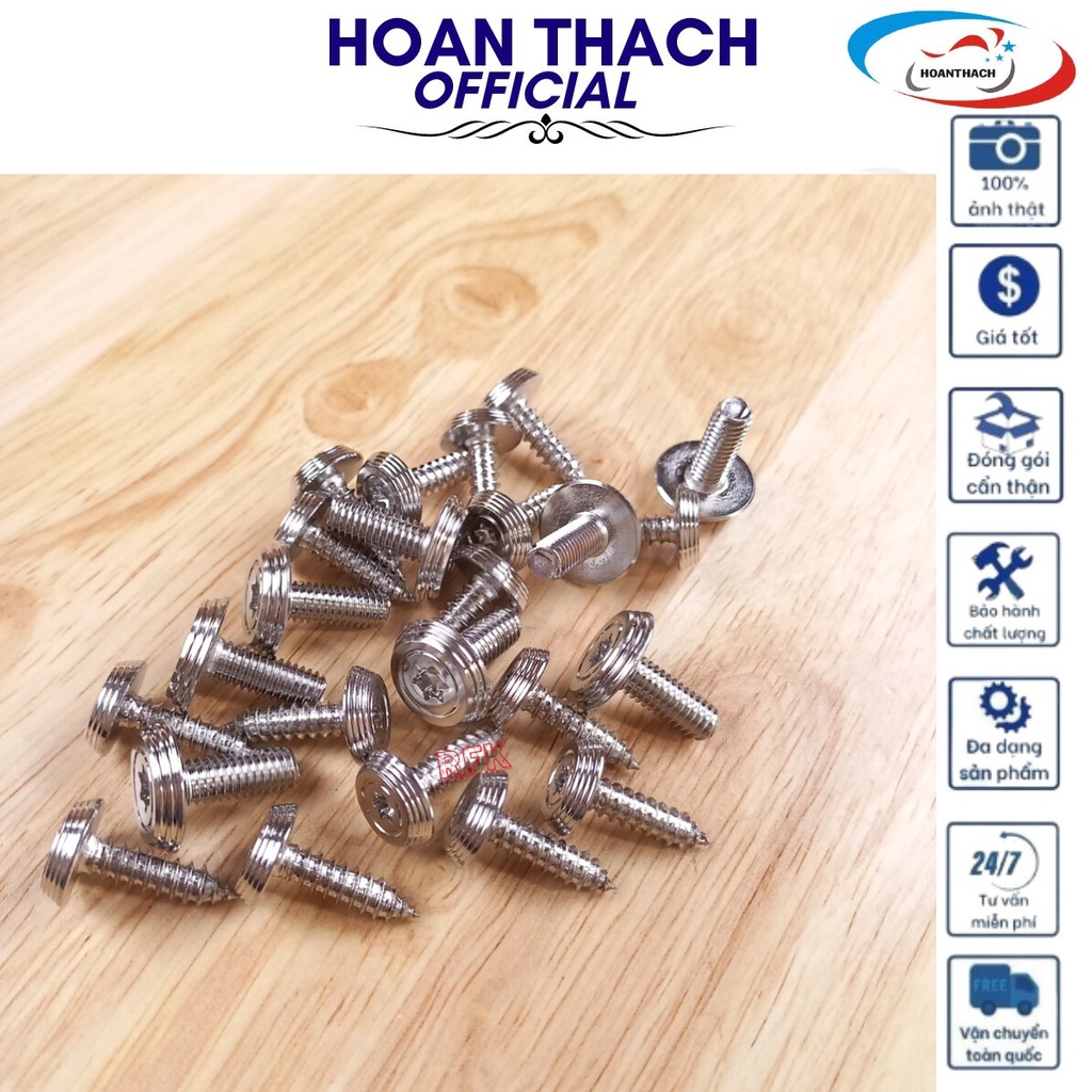 Bộ Ốc Áo Mẫu Thái Inox 304 cho xe máy Exciter 135 2011 (24 con), HOANTHACH SP017384