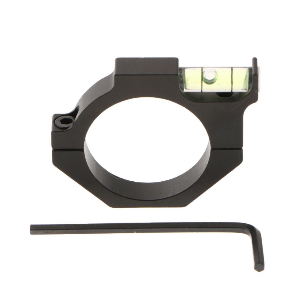 25.4mm 1 Inch Aluminum Alloy Sight Fixture Tube Telescope Spirit Level Clamp