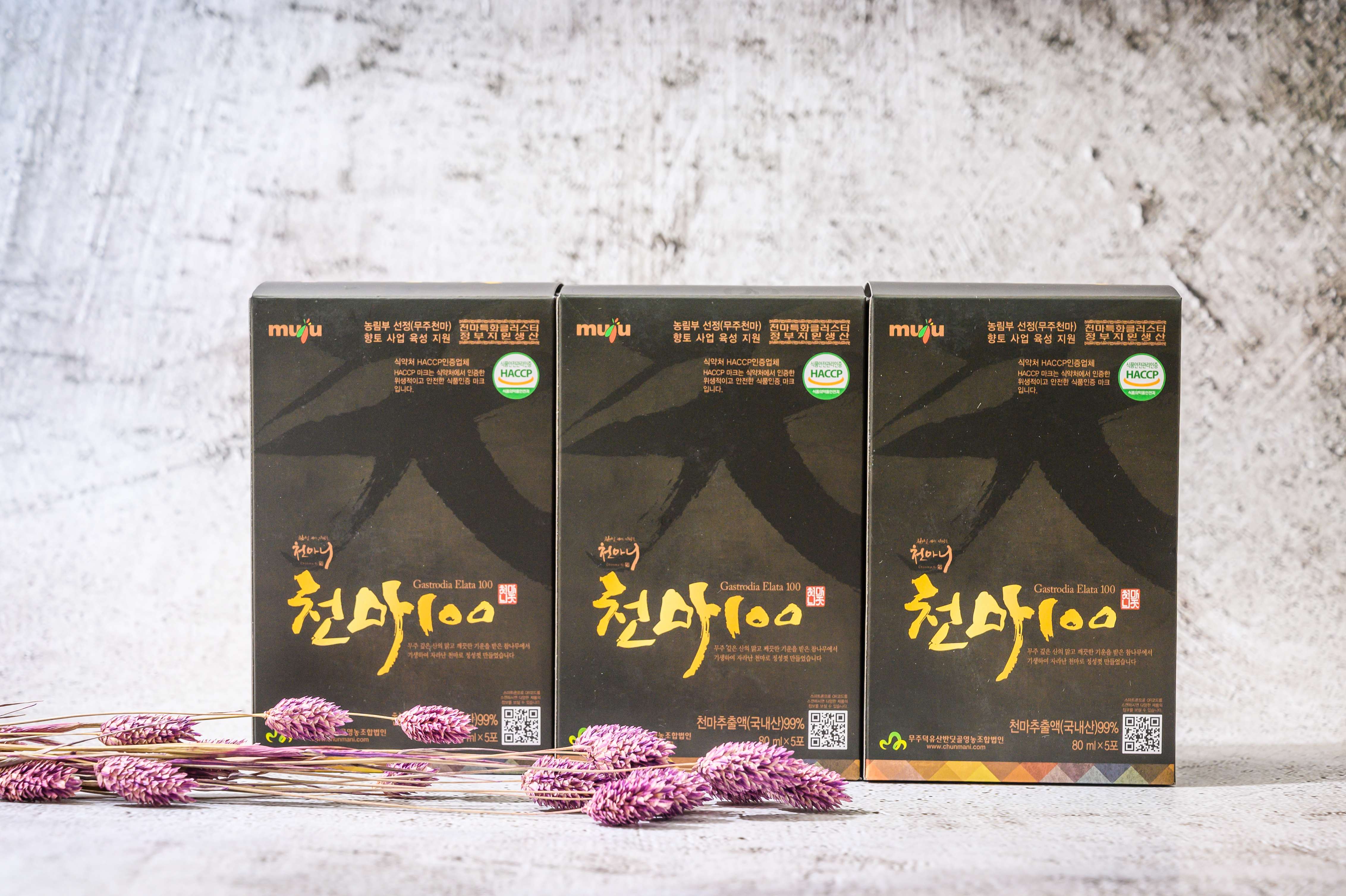 Nước New Chunma 100 Chunmani Hỗ Trợ Tuần Hoàn Máu Não 80ml x 30 gói/ thùng