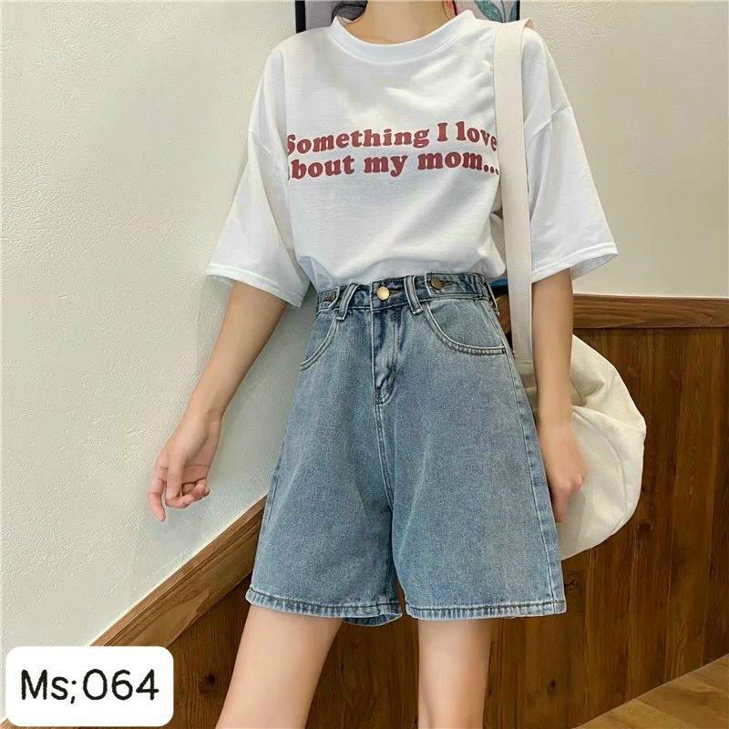 Quần Short Nữ Nút Gài Chỉnh Eo, Quần Sooc Đùi Nữ Cạp Cao Ulzzang Thời Trang (JN-5N)