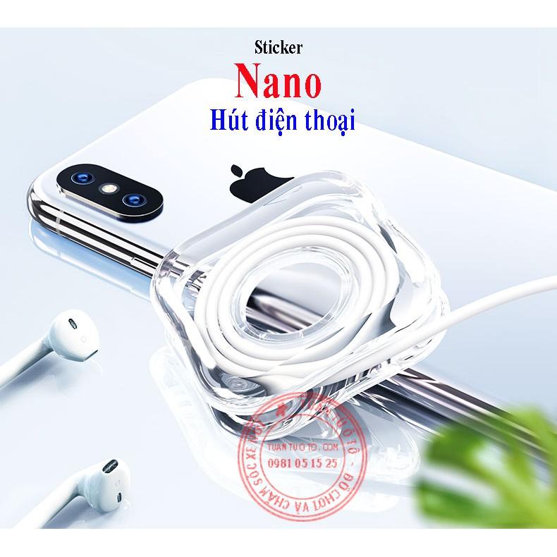 Miếng sticker nano siêu dính dán điện thoại