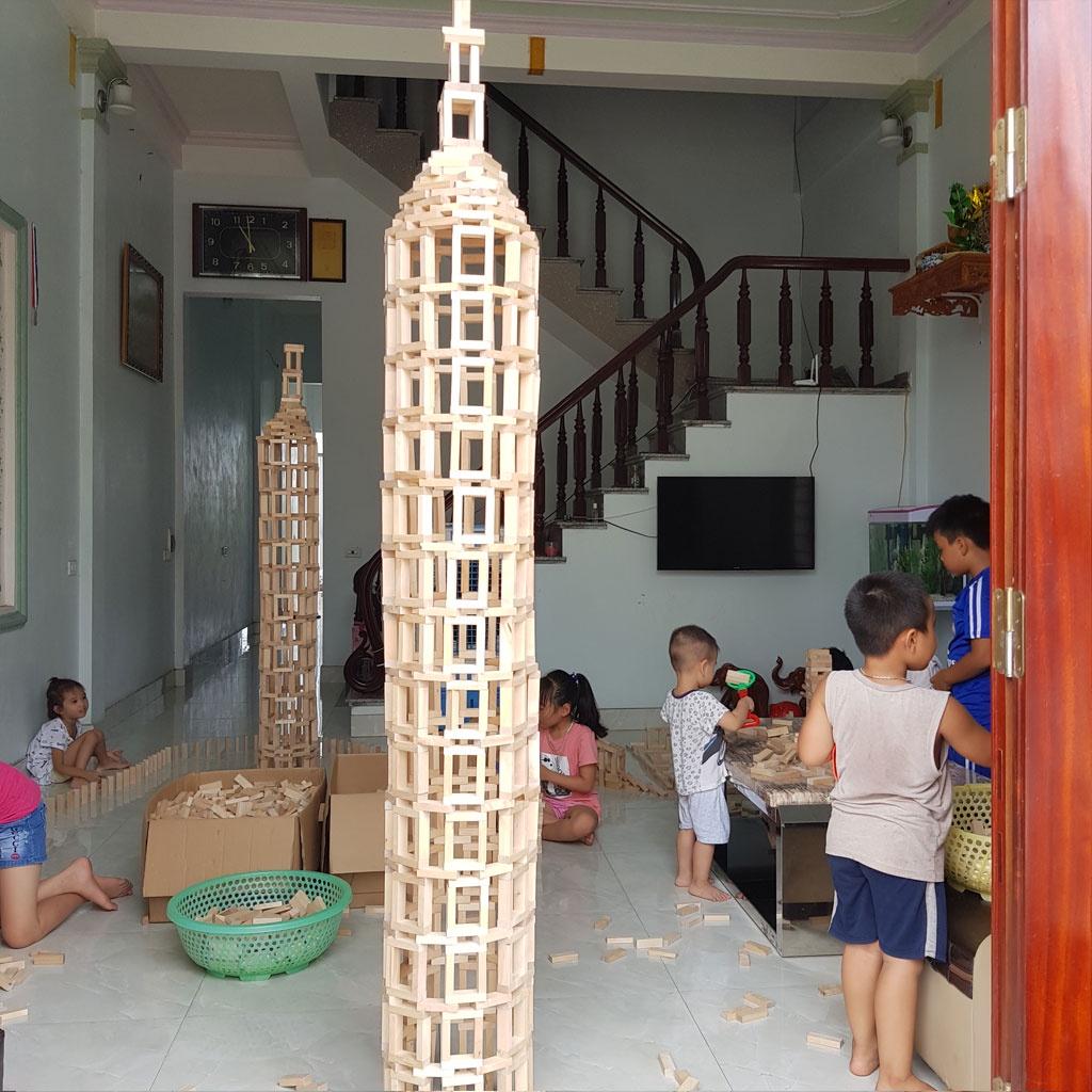 Khối xếp hình 100 chi tiết