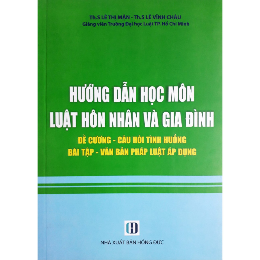 Hướng Dẫn Học Môn Luật Hôn Nhân Và Gia Đình