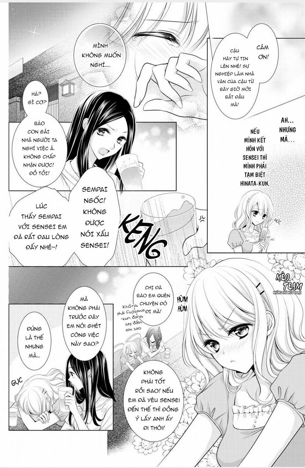 tiểu thuyết gia gợi cảm thì thầm bên tai cô gái nhỏ chapter 9 14