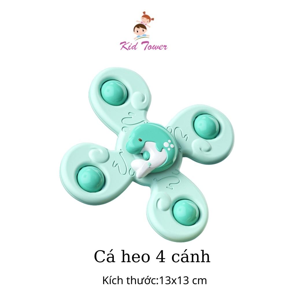 Con quay spinner cho bé 3 cánh 2 cánh 4 cánh cao cấp dán tường chống nước