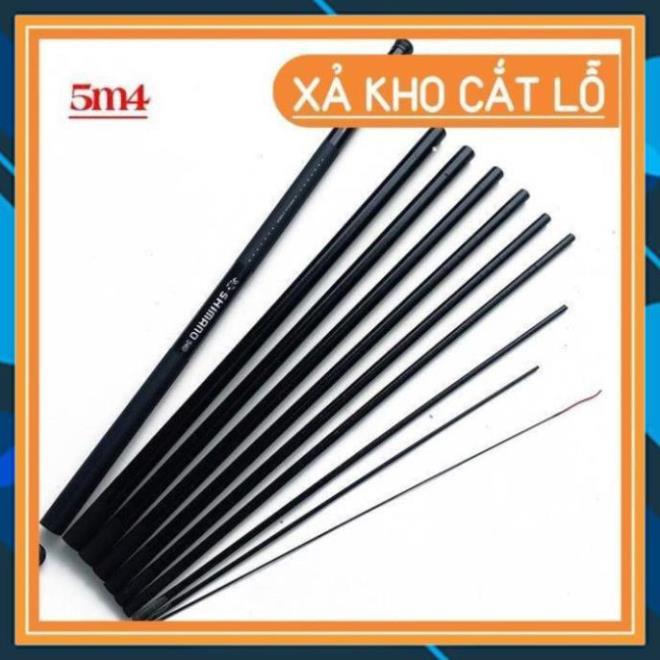 Cần Câu Đơn Cần Câu Tay CACBON Shimano 2m7 3m6 4m5 5m4
