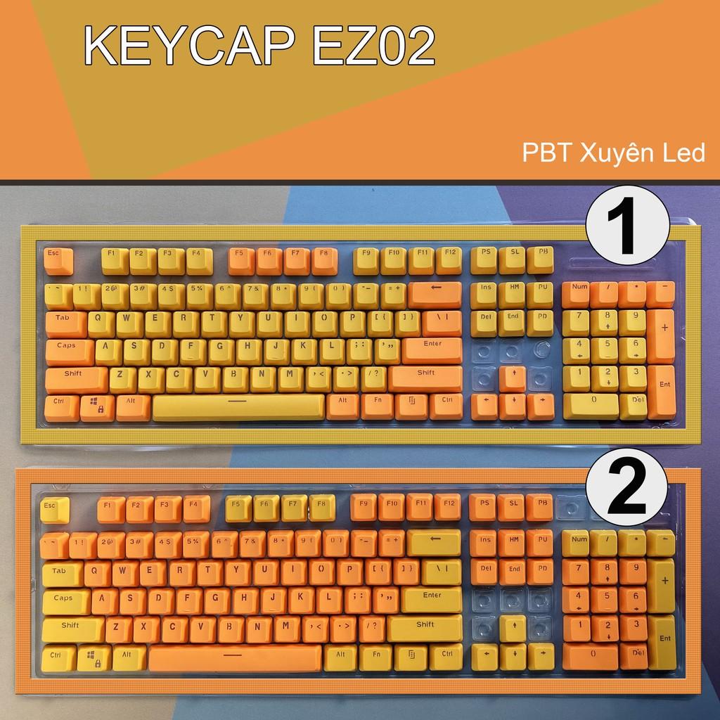 Keycap PBT Xuyên Led EZPC Giá Rẻ